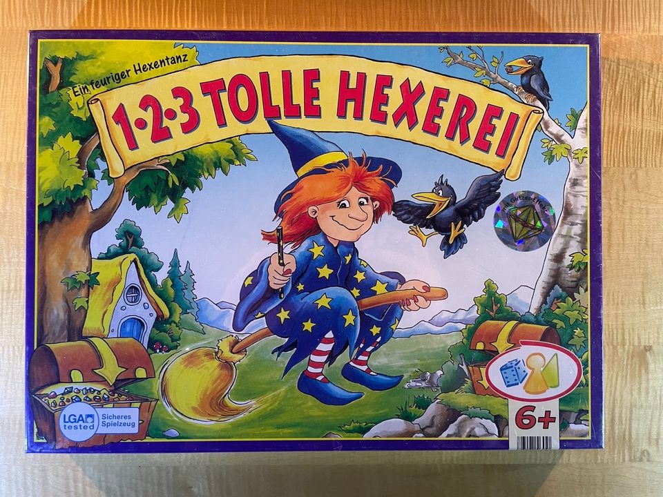 1, 2, 3 Tolle Hexerei Brettspiel in Volkach