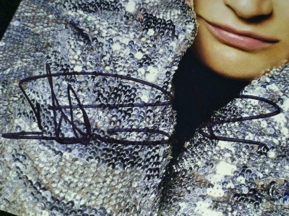 PATRICIA KAAS Autogramm signiert 20x25cm Foto IN PERSON LP SACD in Stuttgart