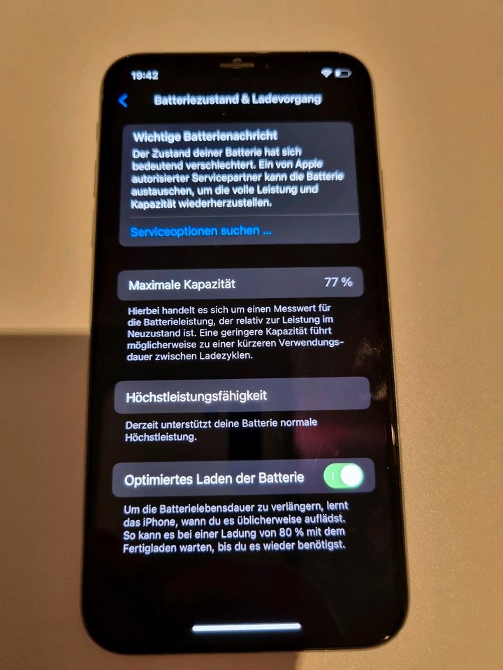 Iphone XS Silver 64GB in München