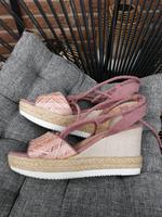 ❤Sandaletten Wedges  Keilabsatz Rosa Bunt gr.37 ❤Deichmann Nordrhein-Westfalen - Much Vorschau