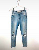 Enge Jeans im Used Look von Denim & Co. Bayern - Regensburg Vorschau