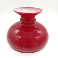 Orig. 80er Jahre Vesta Glas Lampenschirm Ø  277 280 rot Glasschir Brandenburg - Havelsee Vorschau