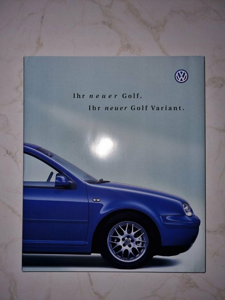 Golf IV Buch von Volkswagen in Abtweiler