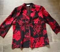 Hermann Lange Blazer/Bluse in 40, Top, schwarz mit rot Rheinland-Pfalz - Irrel Vorschau