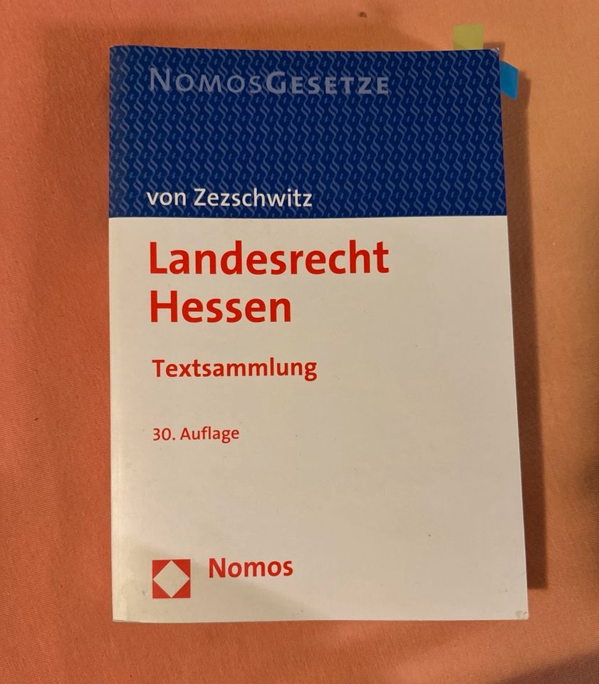 Nomos Landesrecht Hessen 30.Auflage in Laubach
