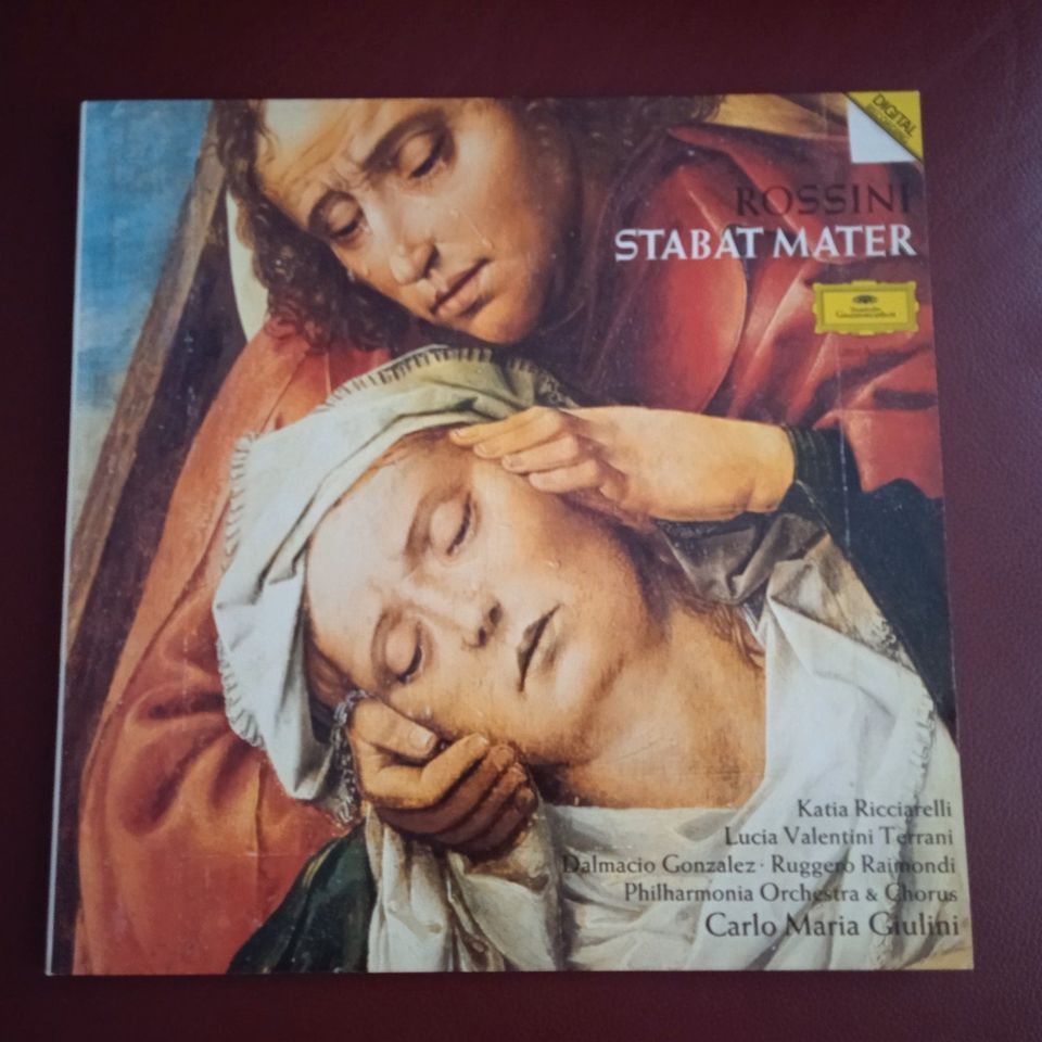 Vinyl / Schallplatte  GIACCINO ROSSINI "Sabat Mater" in Leipzig