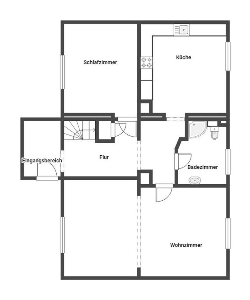 Komplett isoliert und gedämmt: 6-Zimmer-EFH mit großem Garten, Garage und Carport in Wieren