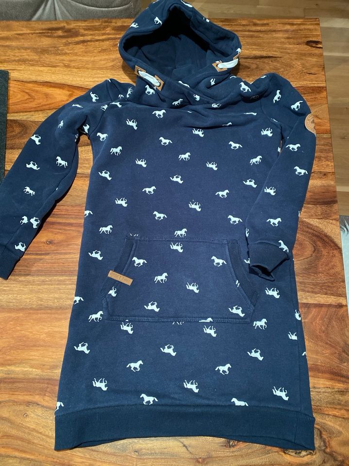 Topolino Kleid sweatkleid blau Pferd gr 122 128 ungetragen in Wesenberg