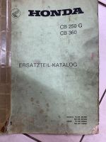 Honda CB 250 G CB 360 Ersatzteilkatalog Bayern - Tacherting Vorschau