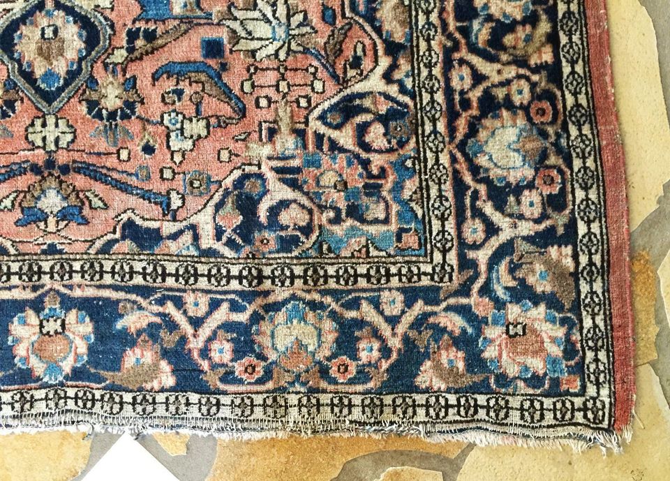 antiker Isfahan Najafabad Orientteppich 198cm x 130cm in Herzogenaurach