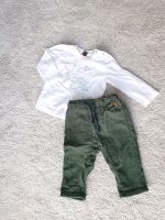 Set Langarmshirt und gefütterte Cordhose Gr. 68 Esprit Münster (Westfalen) - Wolbeck Vorschau