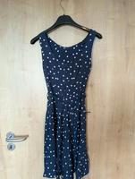 Sommerkleid mit Gürtel, weiß gepunktet Hessen - Frankenberg (Eder) Vorschau