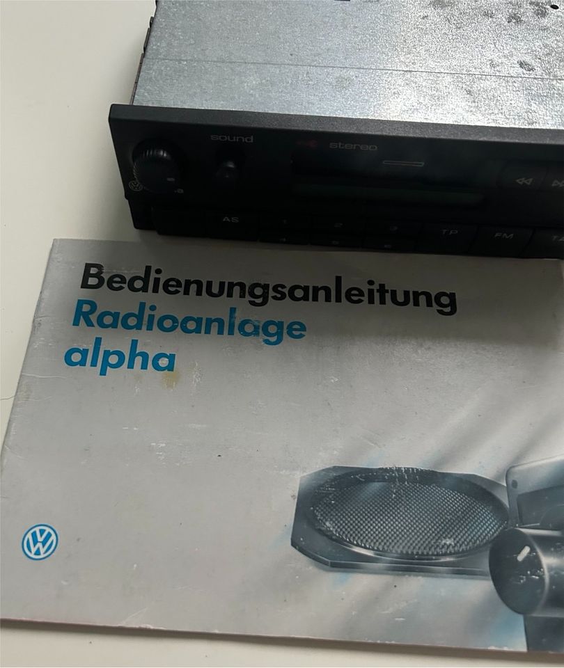 Blaupunkt VW Alpha CC mit Code in Elmshorn