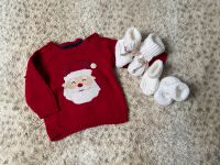 Pullover Strickpullover Weihnachten Socken handmade Baby Größe 68 Thüringen - Leinefelde Vorschau