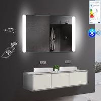 SALE LED Beleuchtung Badezimmer Wand spiegel mit Bluetooth 120x81 Wandsbek - Hamburg Rahlstedt Vorschau