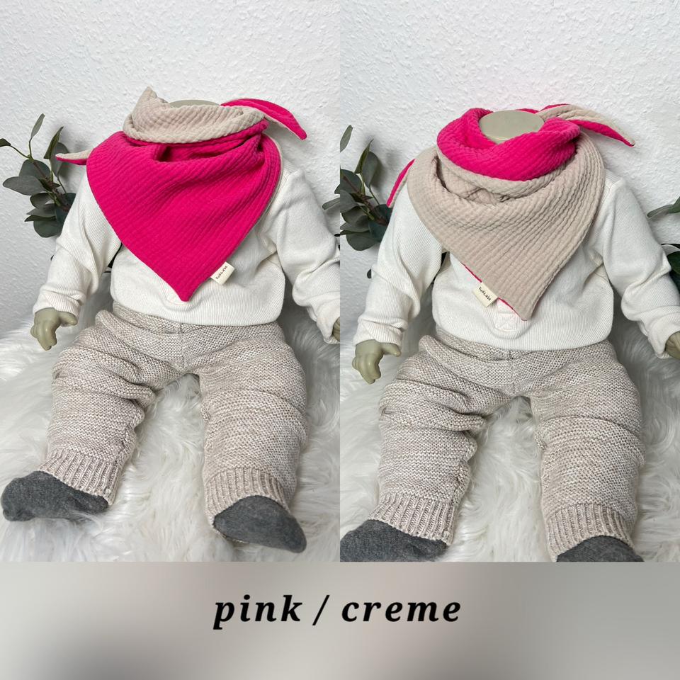 Musselin Baby Dreiecktuch doppellagig ♥️ 70x50x50cm Dreieckstuch in Ennepetal