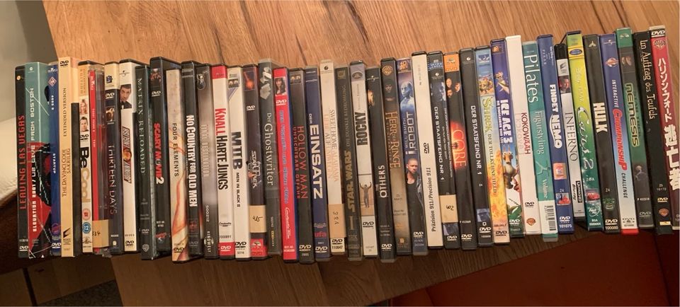 DVD Sammlung, teilweise nie gespielt, alle Genre in Betteldorf