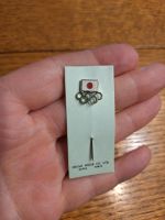 Reversnadel Olympia Japan Emaille alt vintage Niedersachsen - Goslar Vorschau