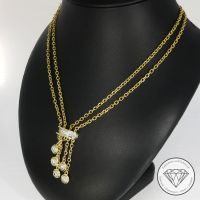 M*178273 WERT 5.650,- Brillant Anker Collier Kette 585 Gold XXYY Essen - Karnap Vorschau