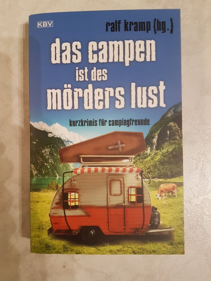 10 Bücher, Campingkrimis und Wohnmobilkrimis, Versand mögl. in Illerkirchberg