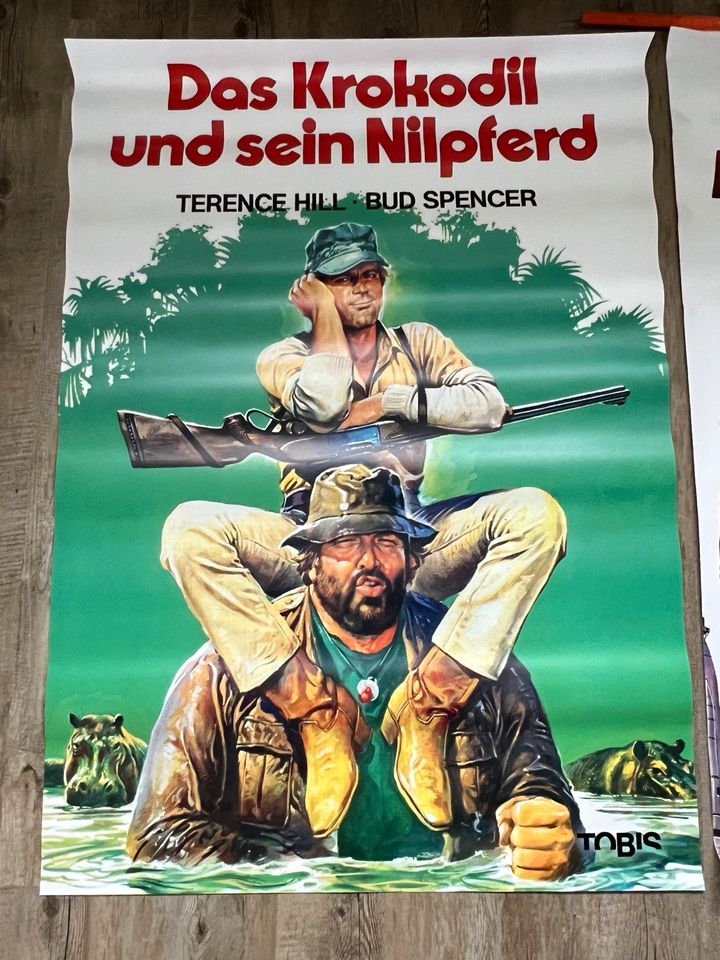 Bud Spencer Terence Hill Reklame Banner Sammlung Deko Bild in Berlin