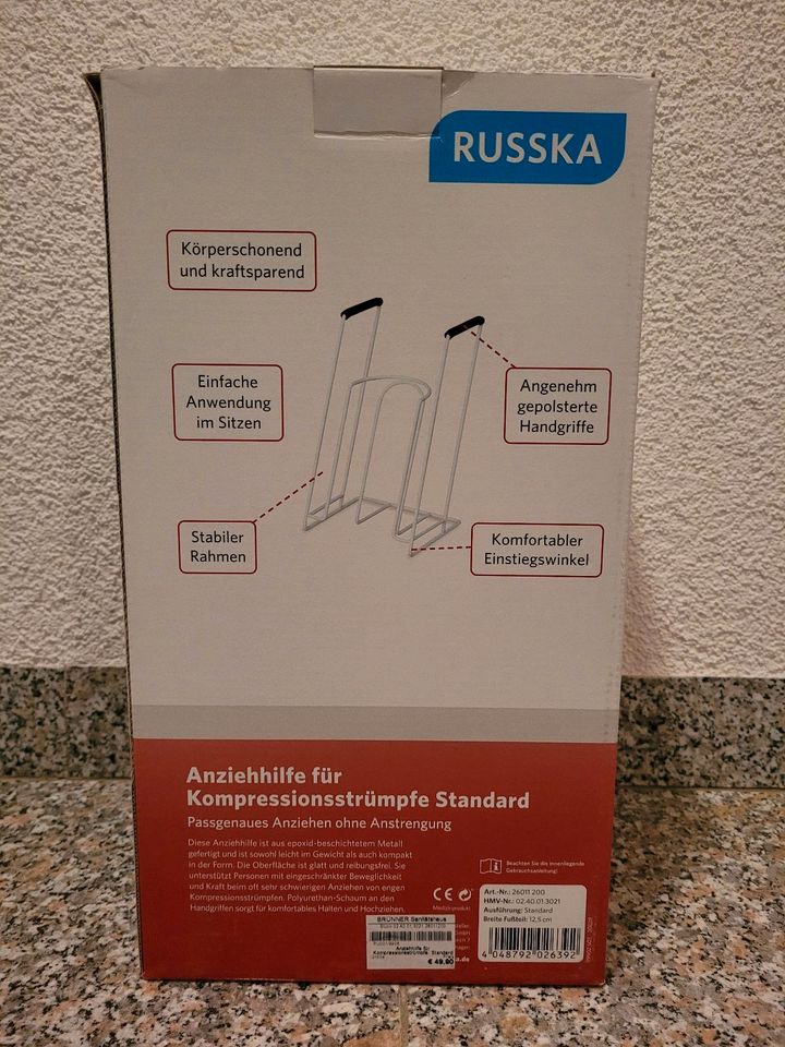 Anziehhilfe für Kompressionsstrümpfe von Russka in Ostheim