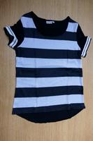 T-Shirt Blue Motion, schwarz-weiß-gestreift, Größe S 36/38 Bayern - Hilpoltstein Vorschau