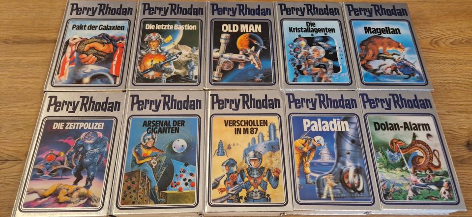 Perry Rhodan Silberbände 1-80 (vollständig und gut/sehr gut) in Kaufungen