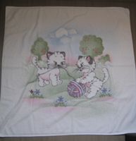 Baby Kinder Badetuch Handtuch - 90 x 90 cm - Katzen-Motiv Berlin - Spandau Vorschau