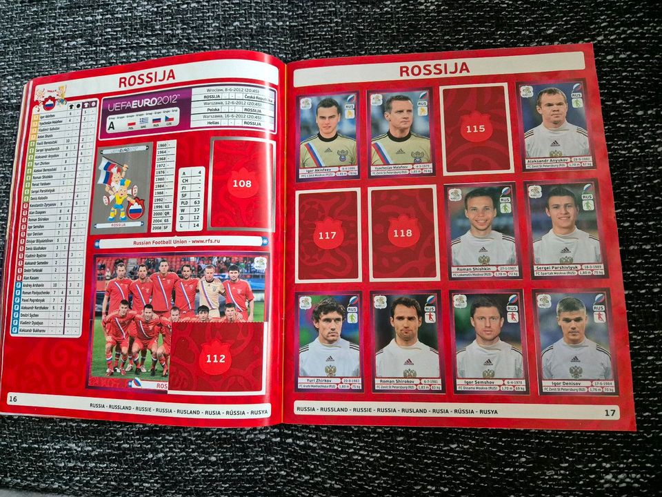 Panini Softcover Euro2012 Poland-Ukraine in Norderstedt