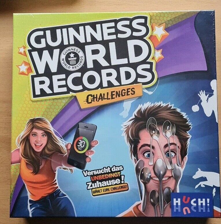 Neu & OVP: Guinness World Records Challenges - Spiel in Gieselwerder