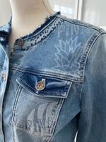Jeansjacke mit modischen Details von Taifun / Gerry Weber Gr.38 Bielefeld - Joellenbeck Vorschau