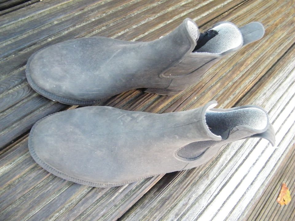 Reitstiefeletten Gummi Kinder schwarz, Gr. 35+35, Reiten in Bielefeld