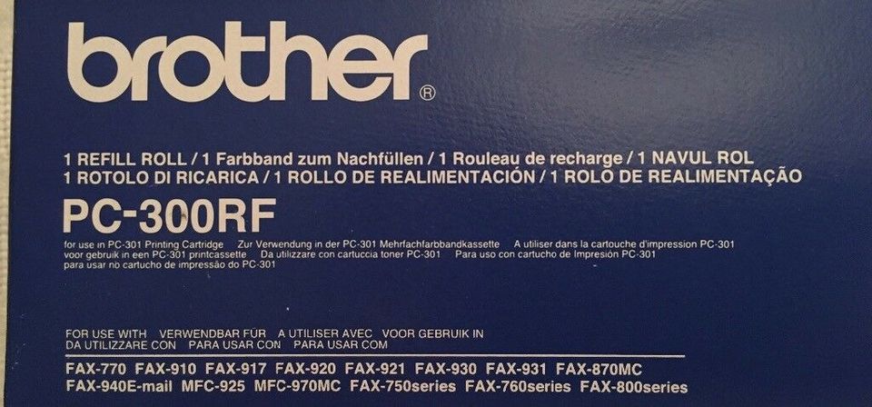 Brother Farbband für Fax neu und ungeöffnet PC -300RF in Radebeul