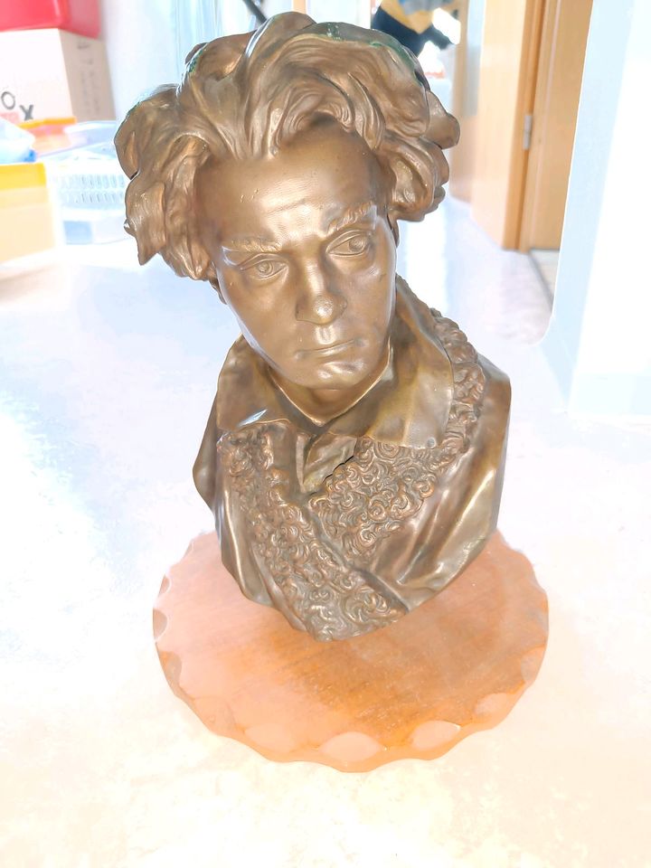 Bronzebüste von Beethoven in Frankfurt am Main