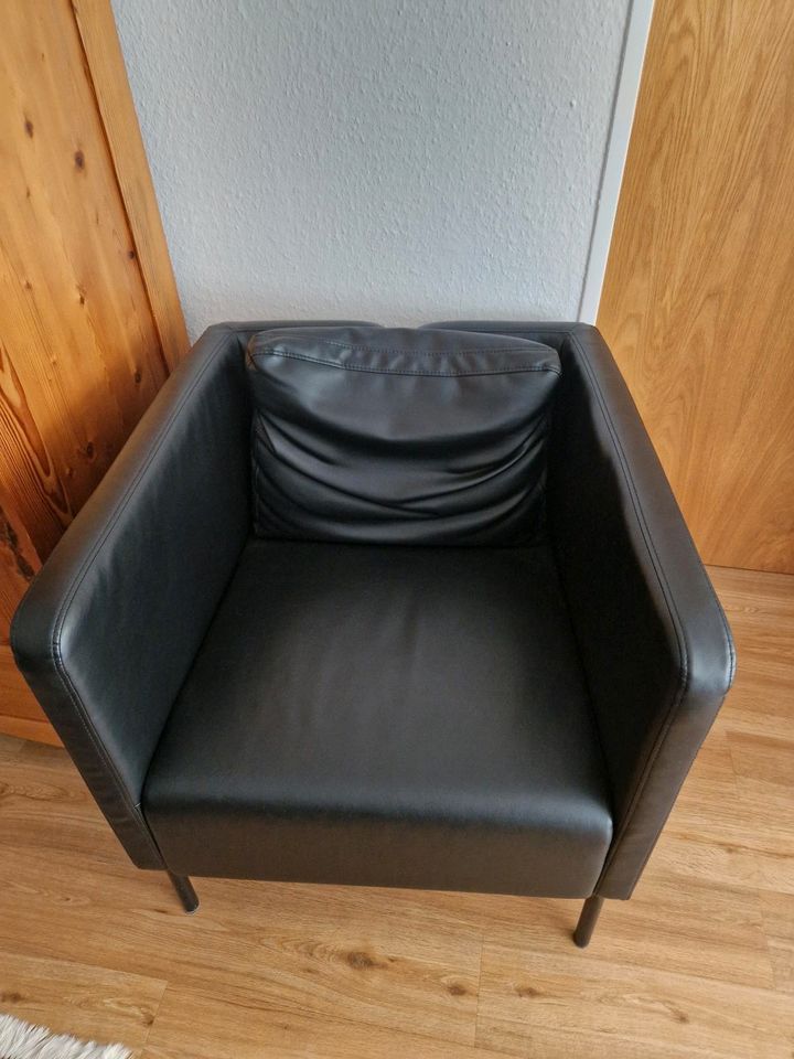Ikea Sessel Ekerö schwarz in Obertshausen