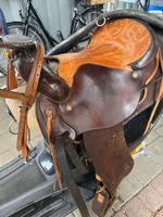 Wunderschöner Tex tan (USA) Westernsattel Niedersachsen - Groß Oesingen Vorschau