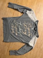 Superdry Sweatshirt Gr. L Farbe grau mit Spitze Hessen - Lampertheim Vorschau