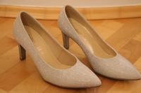 NEU! Pumps von Gabor, Gr. 39 (UK 6), 7 cm Absatz, Silber Bayern - Fürth Vorschau