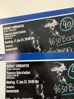 2x Tickets Herbert Grönemeyer Bochum Stehplatz Innenraum Nordrhein-Westfalen - Hünxe Vorschau