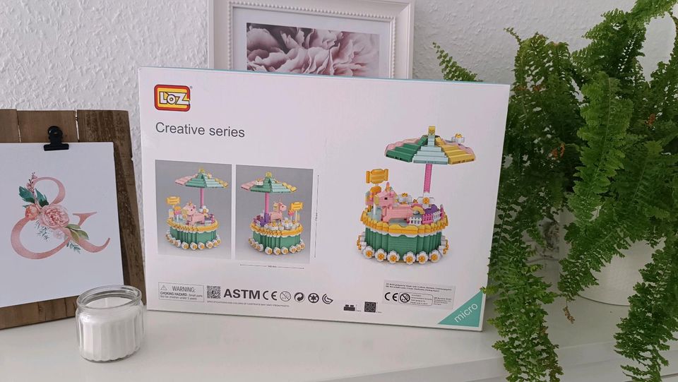 NEU Ostern LOZ Mini Lego Klemmbausteine Nr. 9051 Einhorn Kuchen in Weißenfels