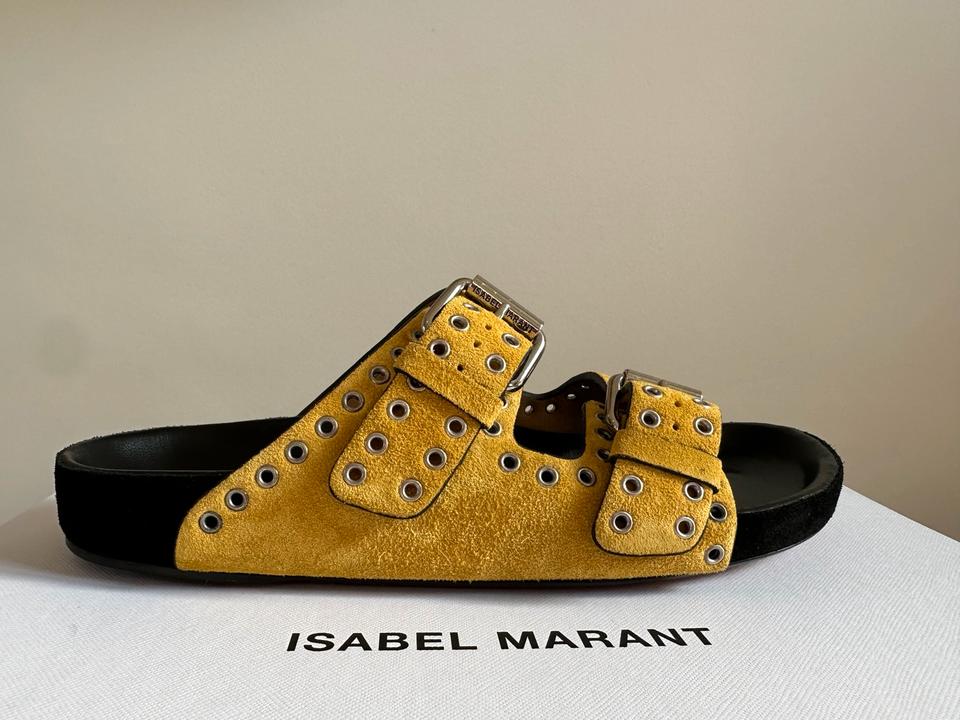 Orig. ISABEL MARANT Schuhe Pantoletten gelb NEU OVP in Hamburg