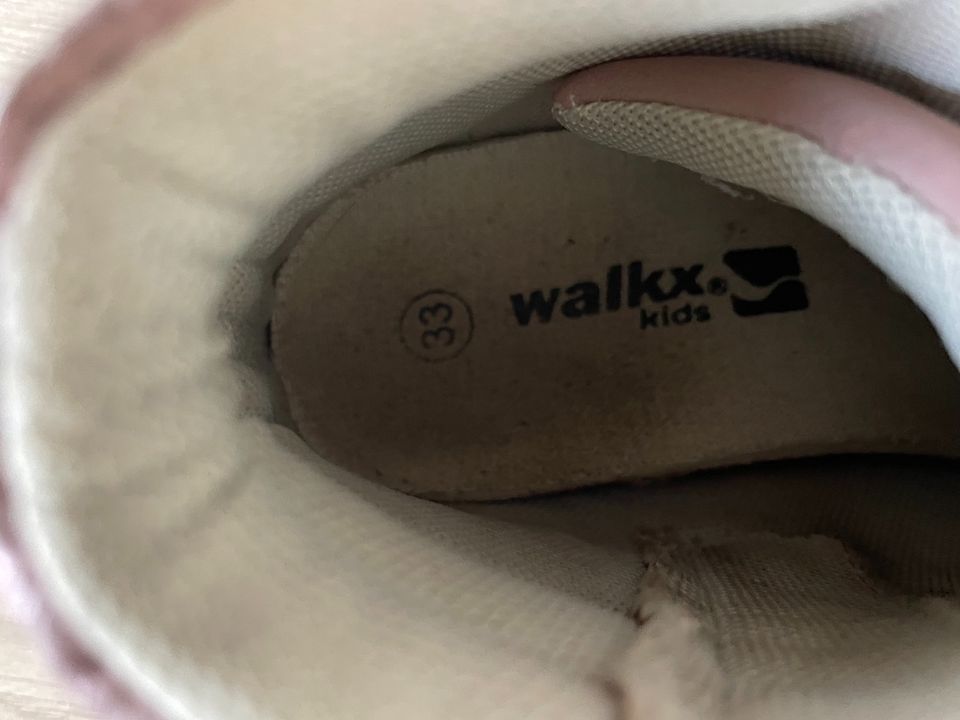 WalkX Kids Schuhe Gr. 33 Sneaker Rosa Turnschuhe Freizeit in Magdeburg