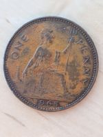 Münze One Penny England von 1965 Berlin - Köpenick Vorschau