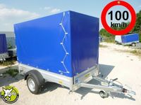 Humbaur HA 132513 mit KV, Hochplane 160 cm, 100 km/h 130 Bayern - Neu Ulm Vorschau