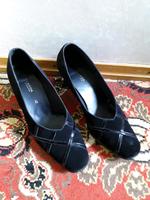 Wildleder Pumps  Lackleder-Deko Bayern - Zusmarshausen Vorschau