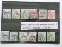 Briefmarken Burgen und Schlösser Letterset komplett Baden-Württemberg - Plüderhausen Vorschau