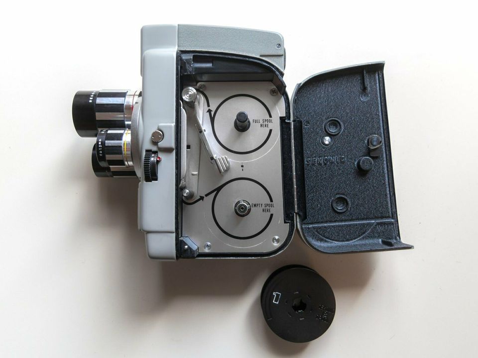 Historische Normal-8-Filmkamera Sekonic 8, ca. 1960 (Bestzustand) in Berlin