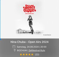 Nina Chuba  Open Airs 24.8.2024 20-23 Uhr Köln - Lindenthal Vorschau