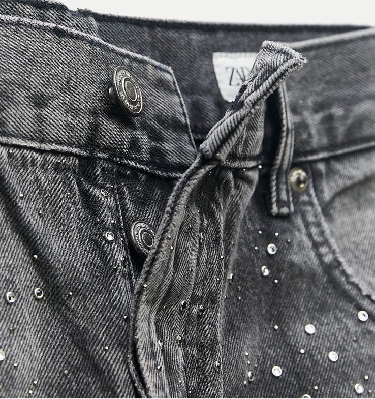 Damen Jeans, ZARA , Grau , Gr. 36, Neu mit Etikett, UVP 69,95 € in Trier